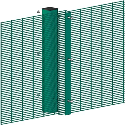 Verzinktes 358-Sicherheitszaunsystem